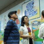 Vor dem 69. Jahrestag verschönert Astra die MRT-Station Setiabudi