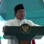 Bei der NU-Veranstaltung erinnert Prabowo die Führungskräfte daran, harmonisch zu sein und Rache zu vermeiden