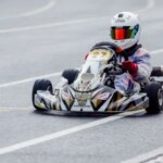 Das junge indonesische Kart-Talent Morgan sieht beeindruckend aus