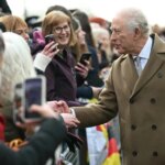 Der peinliche Moment von König Charles, der während eines Besuchs in Lancashire über seinen Bruder Andrew und Epstein schrie