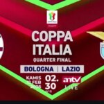 Bologna vs. Lazio kämpfen um das letzte Ticket für das Halbfinale der Coppa Italia, live auf ANTV