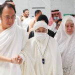 Der Moment, in dem Megawati und ihre Familie Umrah zur Begrüßung des Ramadan durchführen