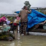 Überschwemmungen im Bezirk Grobogan, 9.736 Familien in 45 Dörfern betroffen