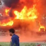 Tankwagen mit Verdünnungsmittel fängt auf der Mautstraße von Cipali Feuer, das ist die Ursache