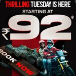 Tu Yaa-Haupttickets sinken diesen Dienstag auf 92 Rupien mit dem „Date Fright“-Angebot, da die Mundpropaganda zunimmt