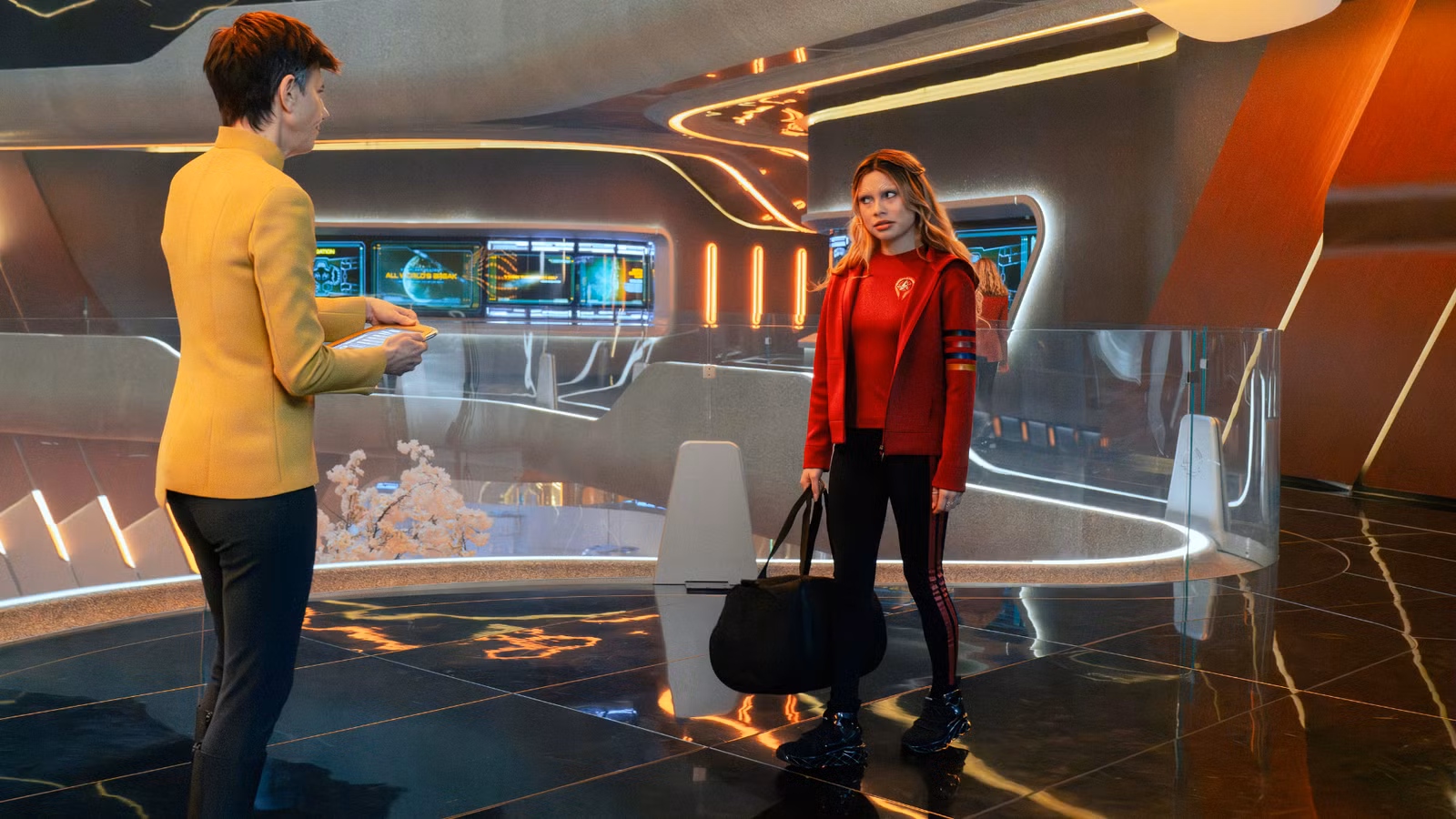 Bella Shepards Lieblingsorte in Star Trek: Die unglaublichen Sets der Starfleet Academy