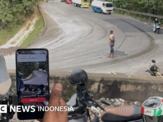 Die Geschichte eines Content-Erstellers in Sitinjau Lauik, West-Sumatra