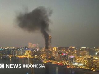 Iran: Aussagen von Bürgern und Touristen, als der Iran Dubai, Vereinigte Arabische Emirate, angriff