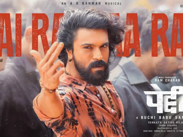 Rai Rai Raa Raa von Peddi Drops, Ram Charans robuster Intro-Song trifft auf AR Rahmans Vintage-Puls