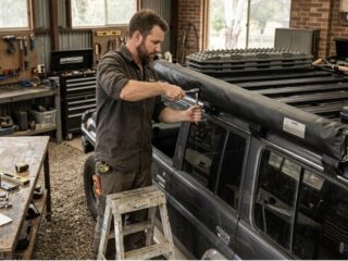 Montage von Markisen und Zubehör: Halterungen/Abstand/Abstand – Täglich filmen