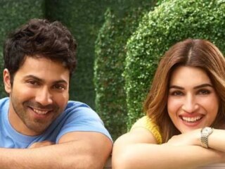 Kriti Sanon schließt sich Varun Dhawan Gor Hai Jawani Toh Ishq Hona Hai an. Abspann: Tanznummer