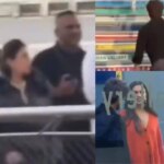 Von King durchgesickerte Standbilder aus Südafrika zeigen Shah Rukh Khan im schneidigen schwarzen Hemd und Deepika Padukone in Orange