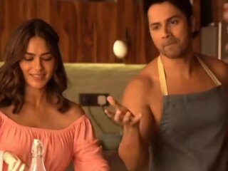 Varun Dhawan und Mrunal Thakur bringen vollwertige Masti zur Kampagne zum Weltlachtag