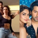 Sanya Malhotra tritt in einem lebhaften neuen Tanzvideo Schritt für Schritt gegen Varun Dhawan an