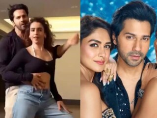 Sanya Malhotra tritt in einem lebhaften neuen Tanzvideo Schritt für Schritt gegen Varun Dhawan an