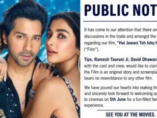 Tips Films veröffentlicht öffentliche Bekanntmachung über Hai Jawani Toh Ishq Hona Hai, sagt David Dhawan. Komödie ist eine originelle Geschichte
