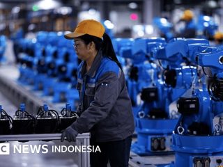 Teknologi: Di balik ambisi China pekerjakan jutaan robot di pabrik-pabriknya
